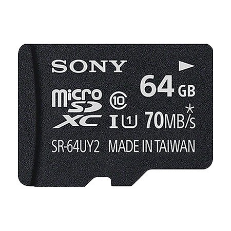 Cartão de Memória Sony Micro-Sd 64gb Classe 10 - Sr-64uy2a