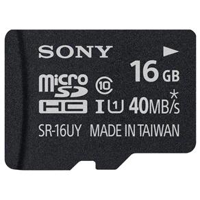 Cartão de Memória Sony Micro SDHC Classe 10 + Adaptador – 16GB