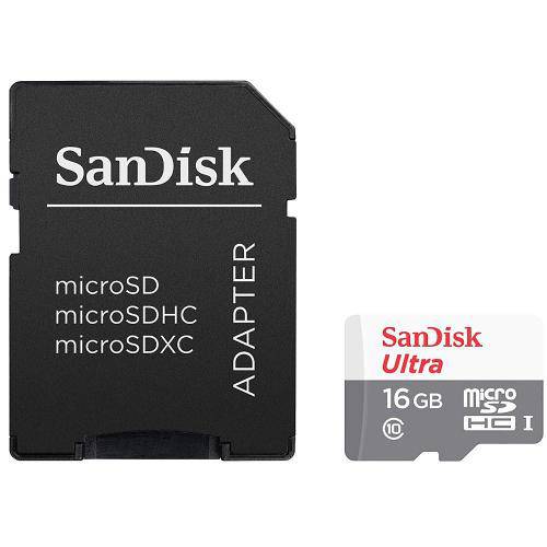 Tamanhos, Medidas e Dimensões do produto Cartão de Memória Ultra Microsd Sandisk
