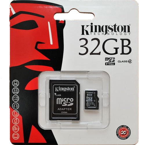 Cartao Memoria 32gb Micro SD Clas 4 Kingston