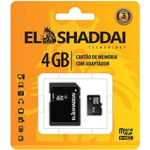 Cartão Memória Micro Sd 4gb para Samsung Nokia Lg Motorola El Shaddai