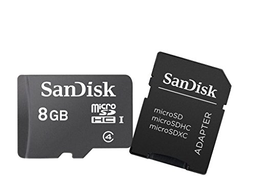 Cartão Memória Micro Sd 8Gb com Adaptador Sandisk Class 04