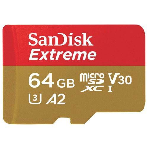 Cartao Memoria Sandisk Micro Sd Extreme 64gb 160mb/s