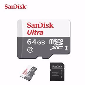 Cartão Memória Sandisk Micro Sd Ultra 80mb/s 64gb Class 10