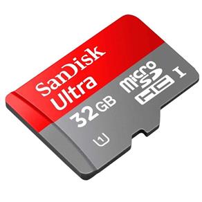 Cartao Memória Sd Micro + Adaptador 32Gb Sandisk Android Ultra Classe 10