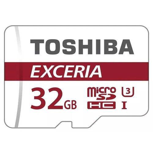 Cartao Memoria Toshiba Micro Sdhc Sd C10 U3 90mb/s 4k 32gb