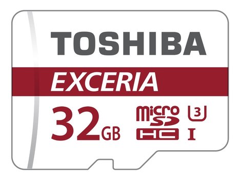 Cartao Memoria Toshiba Micro Sdhc Sd C10 U3 90Mb/S 4K 32Gb