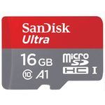 Cartão Micro Sd 16gb Sandisk Ultra