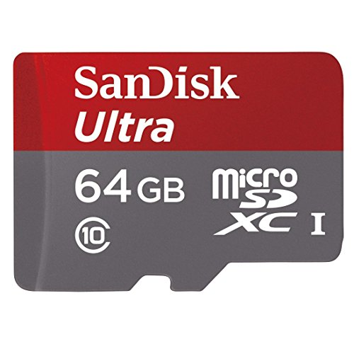 Cartão Micro SD 64Gb Sandisk Ultra com Adaptador 48mb/s