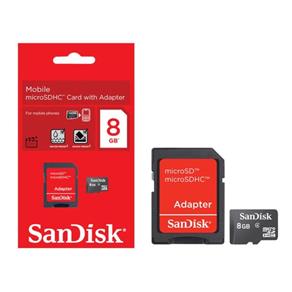Cartão Micro SD 8GB - SanDisk