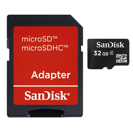 Tudo sobre 'Cartão Micro Sd 32gb Classe 4 + Adaptador - Sandisk'