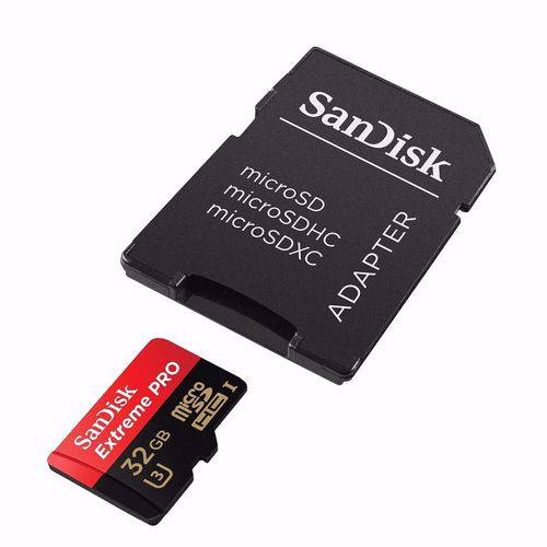 Cartão Micro Sd 32GB Sandisk Extreme USH3 95mb/s Classe 10