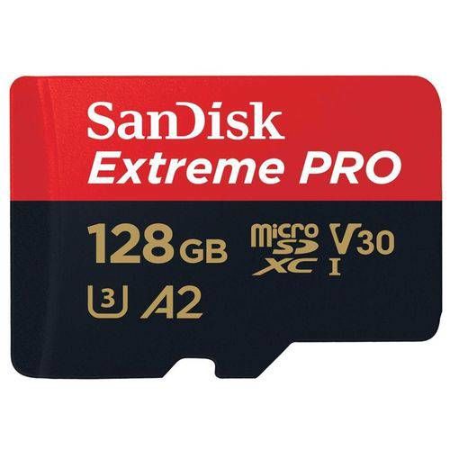 Tudo sobre 'Cartão Micro Sd Sandisk Extreme Pro 128gb 170mb/s Sdxc A2'