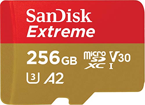 Cartão Micro Sd Sandisk Sdxc Extreme 256gb 160mb/s U3 A2 Lacrado