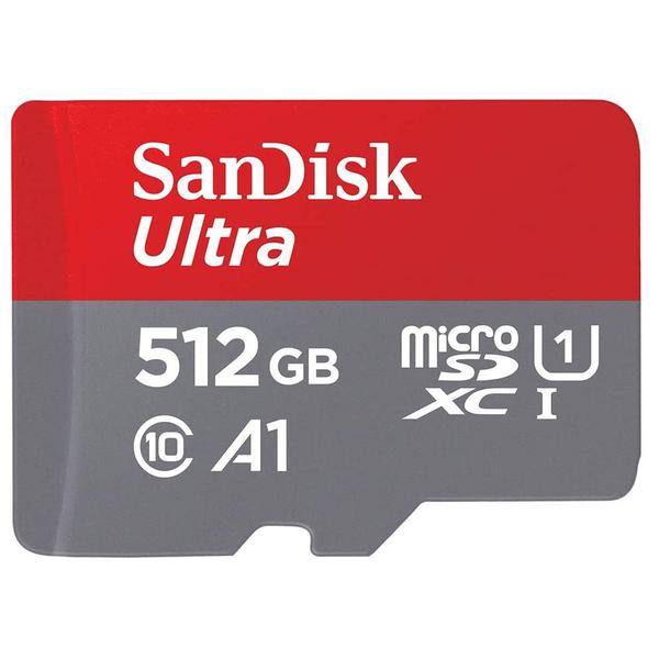 Cartão Micro SD Sandisk Ultra 512GB 100MB/s Sem Adaptador