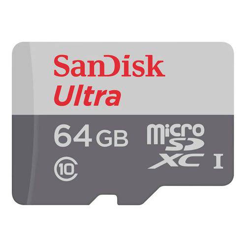 Cartão Micro Sdxc 64gb Ultra Sd Sandisk Classe 10