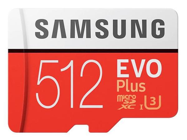 Cartão Samsung Micro Sd Evo Plus 512gb 100mb/s Sdxc U3 4k
