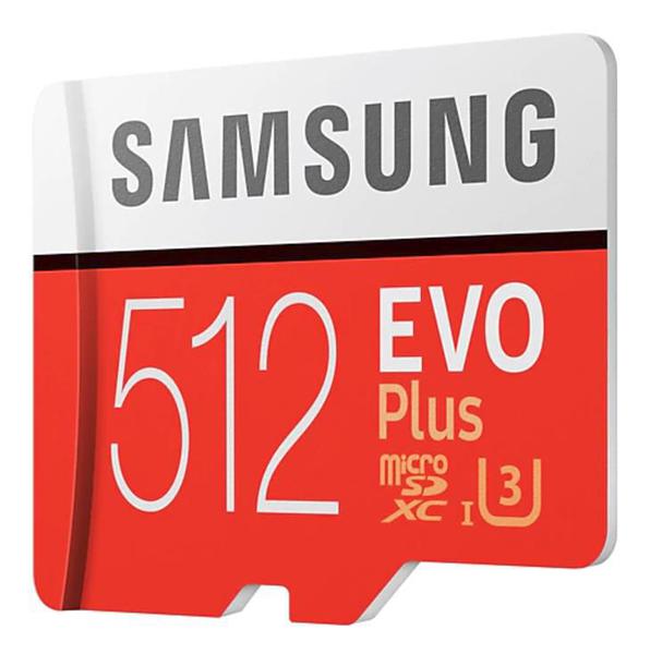 Cartão Samsung Micro Sd Evo Plus 512gb 100mb/s Sdxc U3 4k
