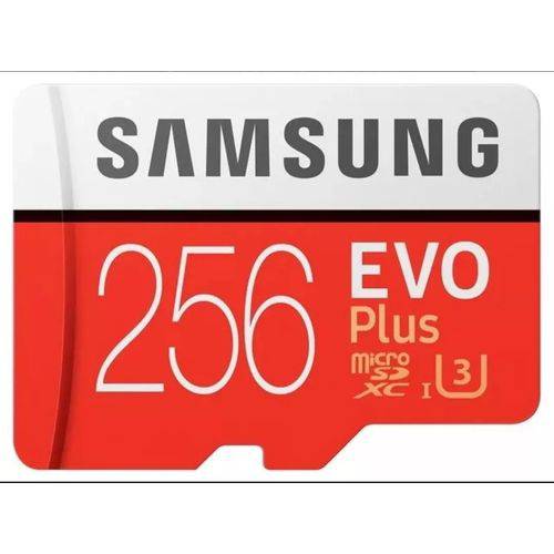 Tudo sobre 'Cartao Samsung Micro Sdxc Evo Plus 100mb/s 4k 256gb H2testw'