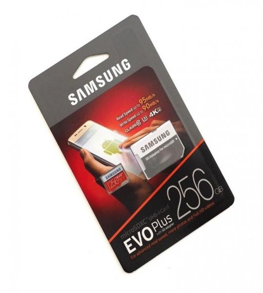 Tudo sobre 'Cartão Samsung Micro Sdxc Evo Plus 256gb 100mb/s Sem Adpt'