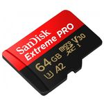 Cartao Sandisk extreme Micro Sdxc 170mb/s 64gb