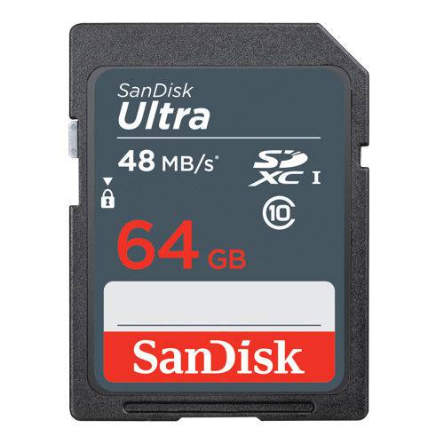 Cartão Sd Sandisk Ultra 64gb