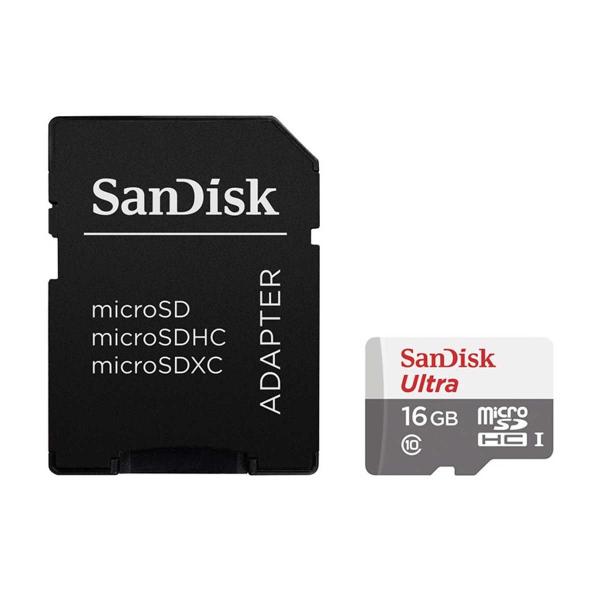 Cartão SD Sandisk Ultra Classe 10 Velocidade 80MB/s 16GB