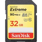 Cartão Sd Sdhc Extreme Sandisk 32gb Classe 10