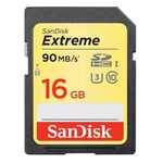 Cartão SD Sdhc Sandisk Extreme 16gb 90mbs