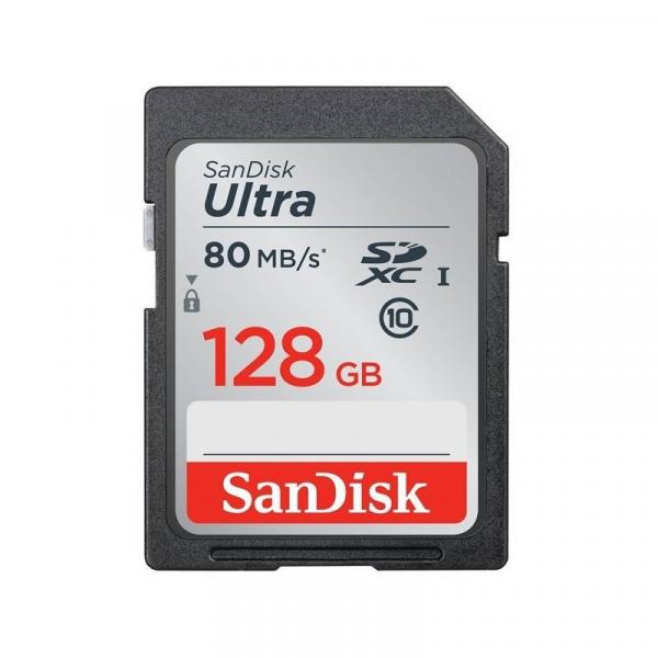 Cartão de Memória SanDisk Ultra Sdxc Uhs-1 128GB Classe 10