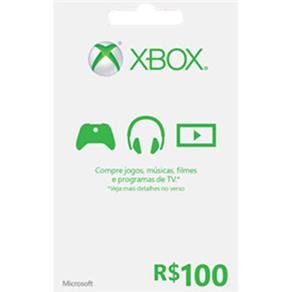 Cartão Xbox Live 100 - Xbox 360