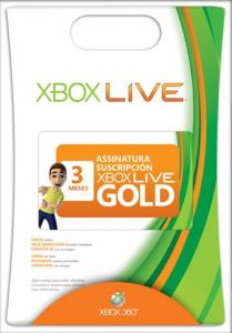 Cartão Xbox Live Gold 3 Meses - 1