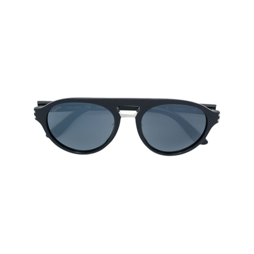 Cartier Óculos de Sol 'C Décor' - Azul