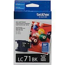 Cartucho Brother LC71bk Preto