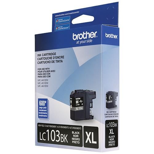 Cartucho Brother - Preto Xl - Lc103bk