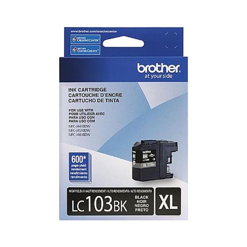 Cartucho Brother - Preto Xl - Lc103bk