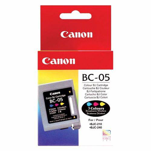 Tudo sobre 'Cartucho Canon Bc 05 Color'