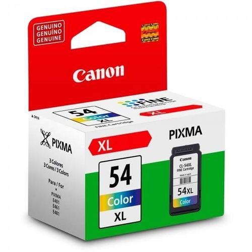 Cartucho Canon Cl-54 Xl Colorido Compativel com Impressora E481 (Emb. Contém 1un.)