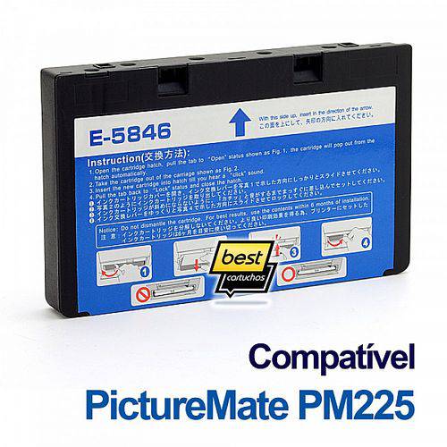 Cartucho Compatível Epson Picturemate Pm 225 T-5846
