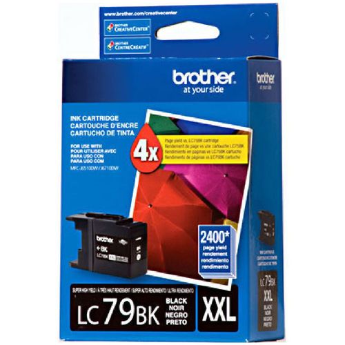 Cartucho de Tinta Brother Lc79bk Preto Xxl