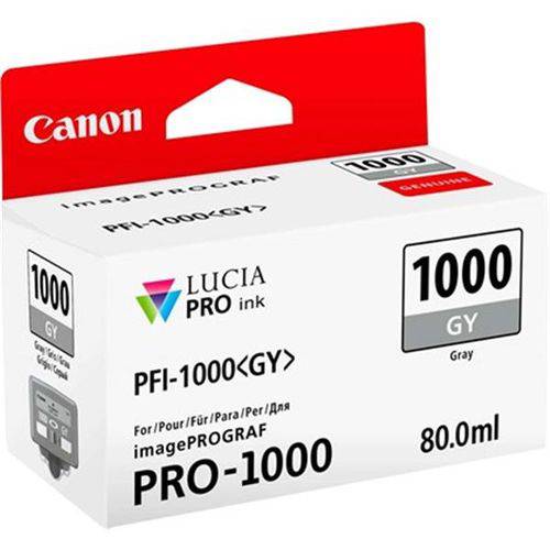 Cartucho de Tinta Canon Cinza Pfi-1000gy - 0552c003aa