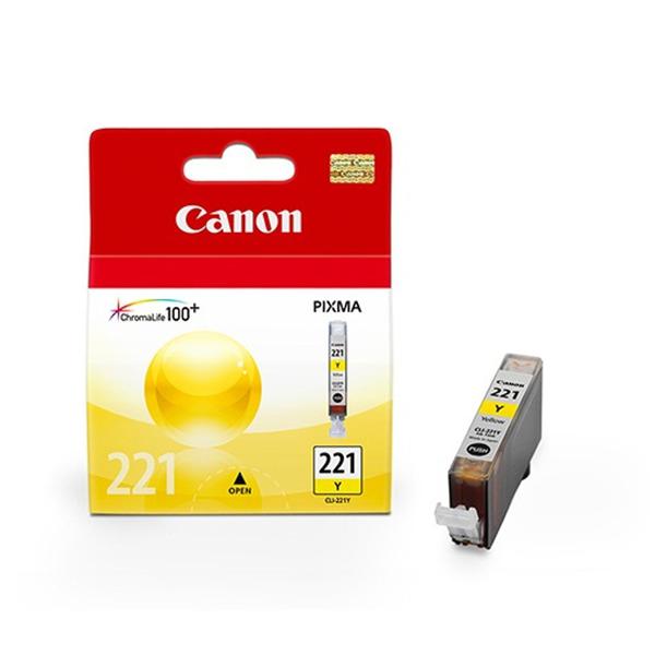Cartucho de Tinta Canon CLI-221 Amarelo - Canon