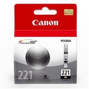 Cartucho de Tinta Canon Elgin CLI-221 BK IP 3600 4600 4700 / MP 540 560