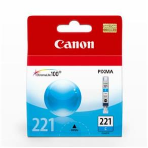 Cartucho de Tinta Canon Elgin CLI-221 C IP 3600, 4600 Ip4700, MP540 / MP560