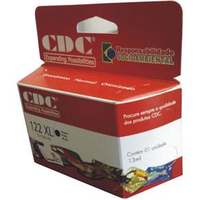Cartucho de Tinta CDC CD563HB 122XL Preto Compatível com CH563HB