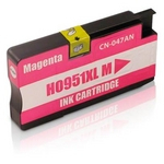 Cartucho De Tinta Compatível Hp 951xl Cn047a Magenta | Officejet Pro 8600w 8100 8610 Agera 20ml