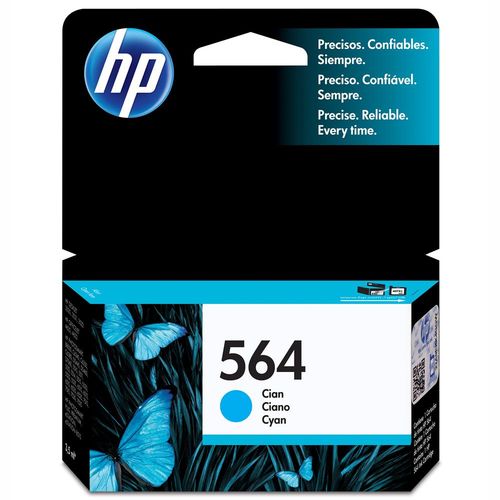 Cartucho de Tinta HP 564 Ciano - CB318WL