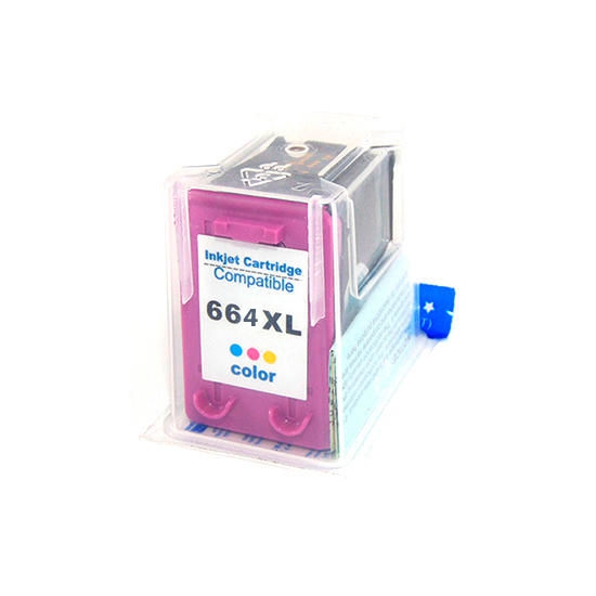 Cartucho de Tinta HP 664XL Colorido 15ml Microjet Compatível