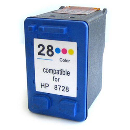 Tudo sobre 'Cartucho de Tinta HP 28 Colorido 12ml | C9351AB | Compatível'