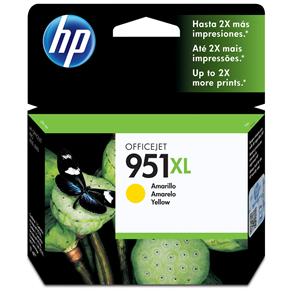 Cartucho de Tinta HP OfficeJet 951XL Amarelo - CN048AB